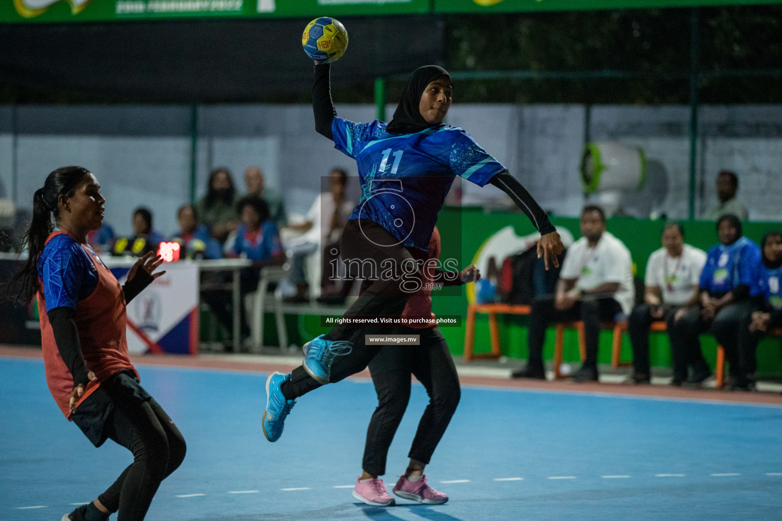 Day 13 of Milo 6th Inter Office Handball Tournament 2022 - Photos by Nausham Waheed & Hassan Simah