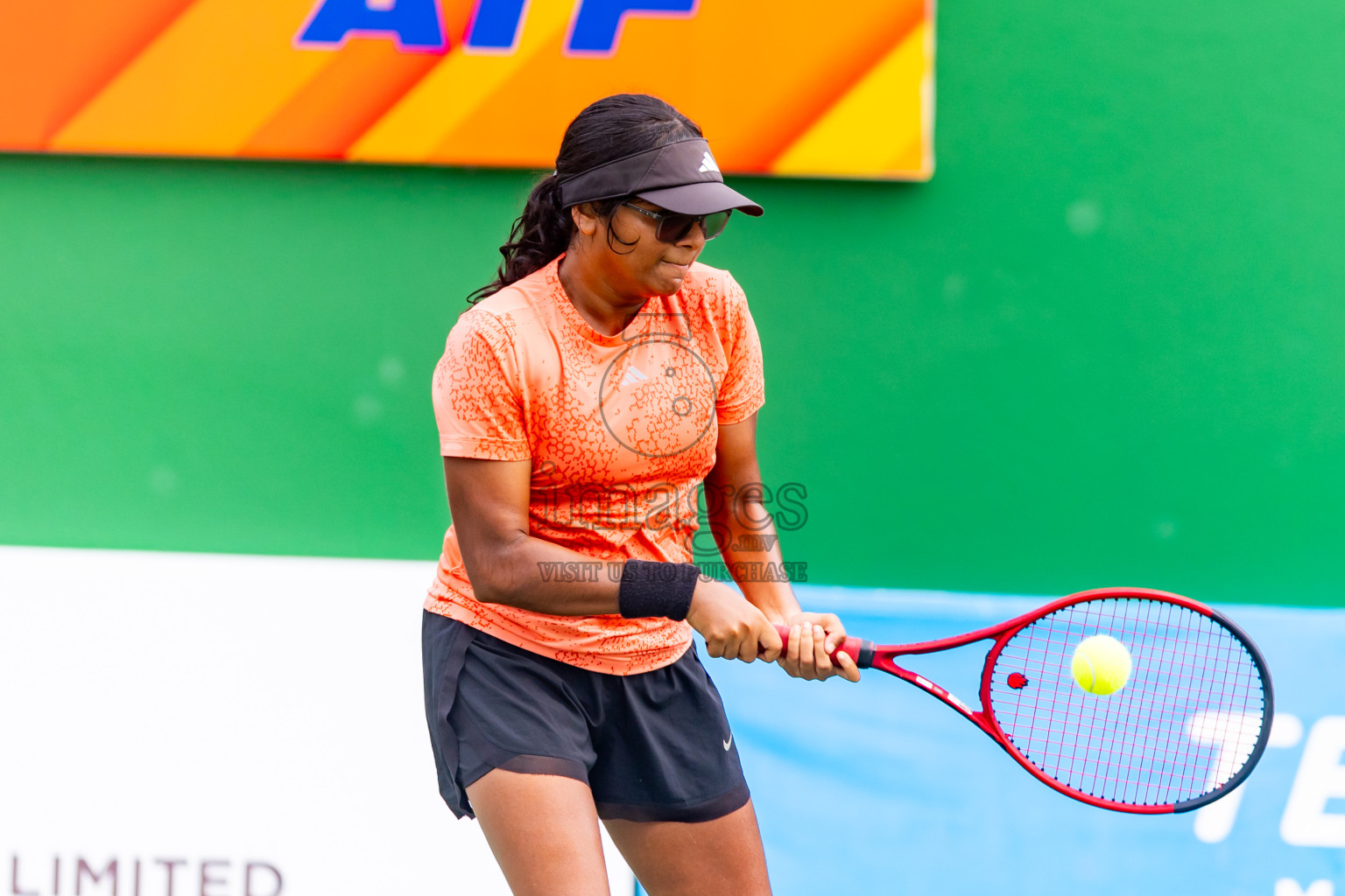 Day 5 of ATF Maldives Junior Open Tennis was held in Male' Tennis Court, Male', Maldives on Monday, 16th December 2024. Photos: Nausham Waheed/ images.mv