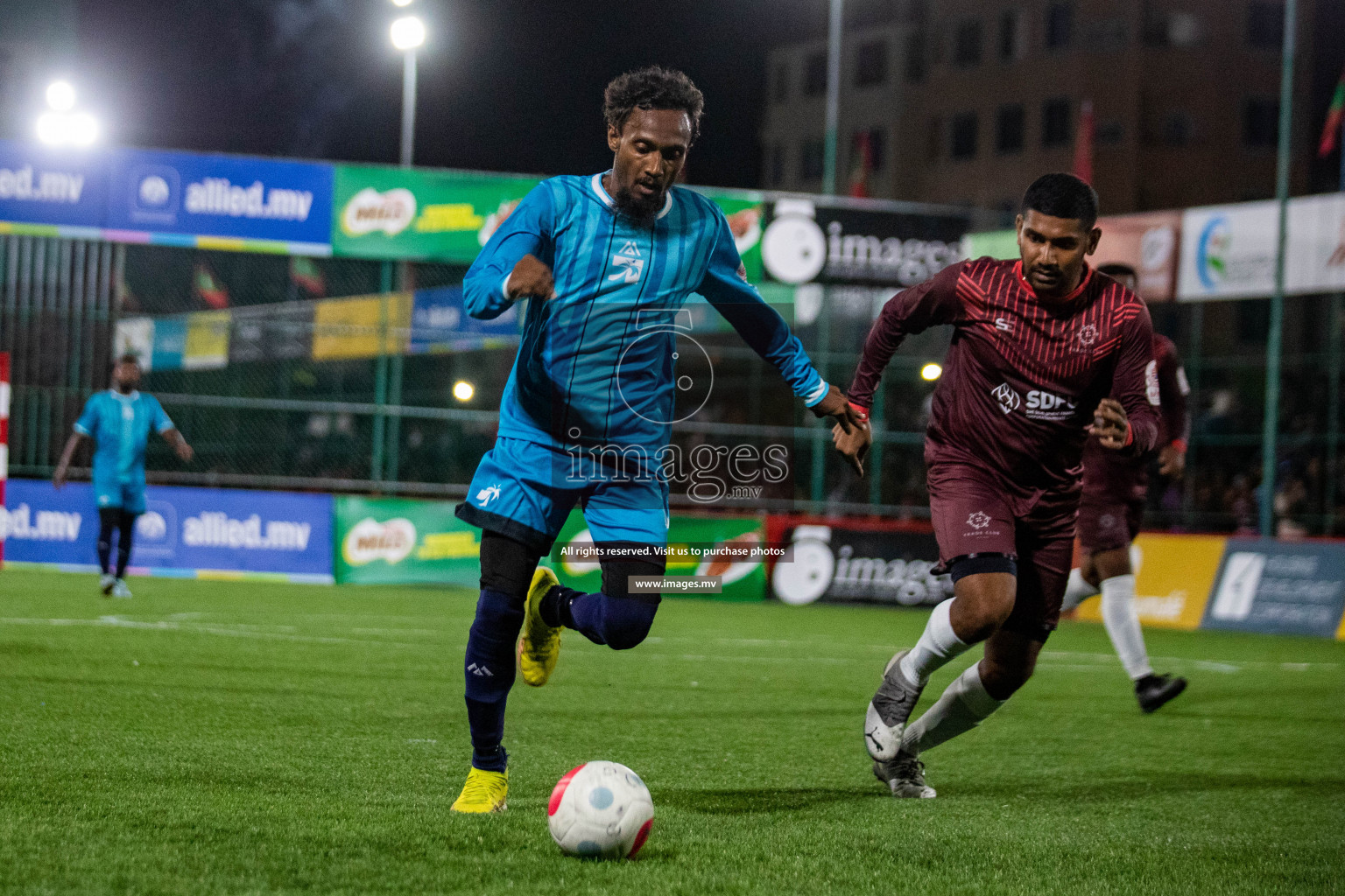 MACL vs Trade Club in Club Maldives Cup 2022 was held in Hulhumale', Maldives on Sunday, 9th October 2022. Photos: Hassan Simah / images.mv