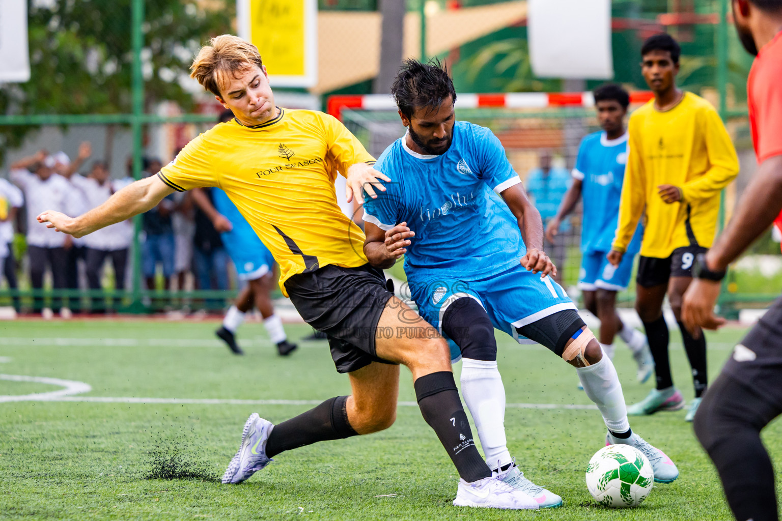 Finolhu vs Four Seasons in Semi Finals of Resort League 2025 (Baa Zone) was held on Wednesday, 16th July 2025 in Avani+ Fares Maldives Resort, Baa Atoll, Maldives. Photos: Nausham Waheed  / images.mv