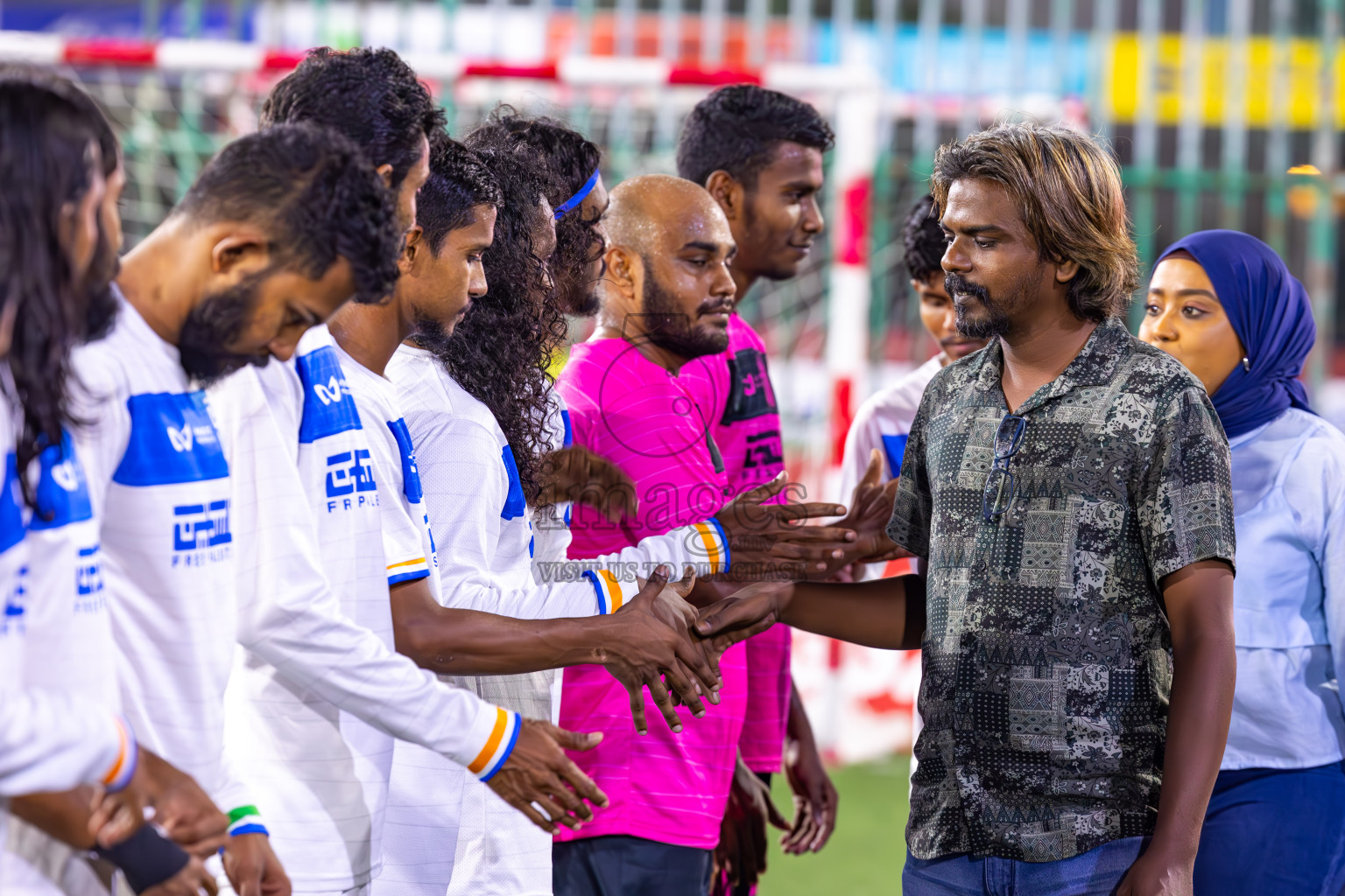 S Hithadhoo vs GA Gemanafushi in Zone Round on Day 30 of Golden Futsal Challenge 2024, held on Tuesday , 14th February 2024 in Hulhumale', Maldives
Photos: Ismail Thoriq / images.mv