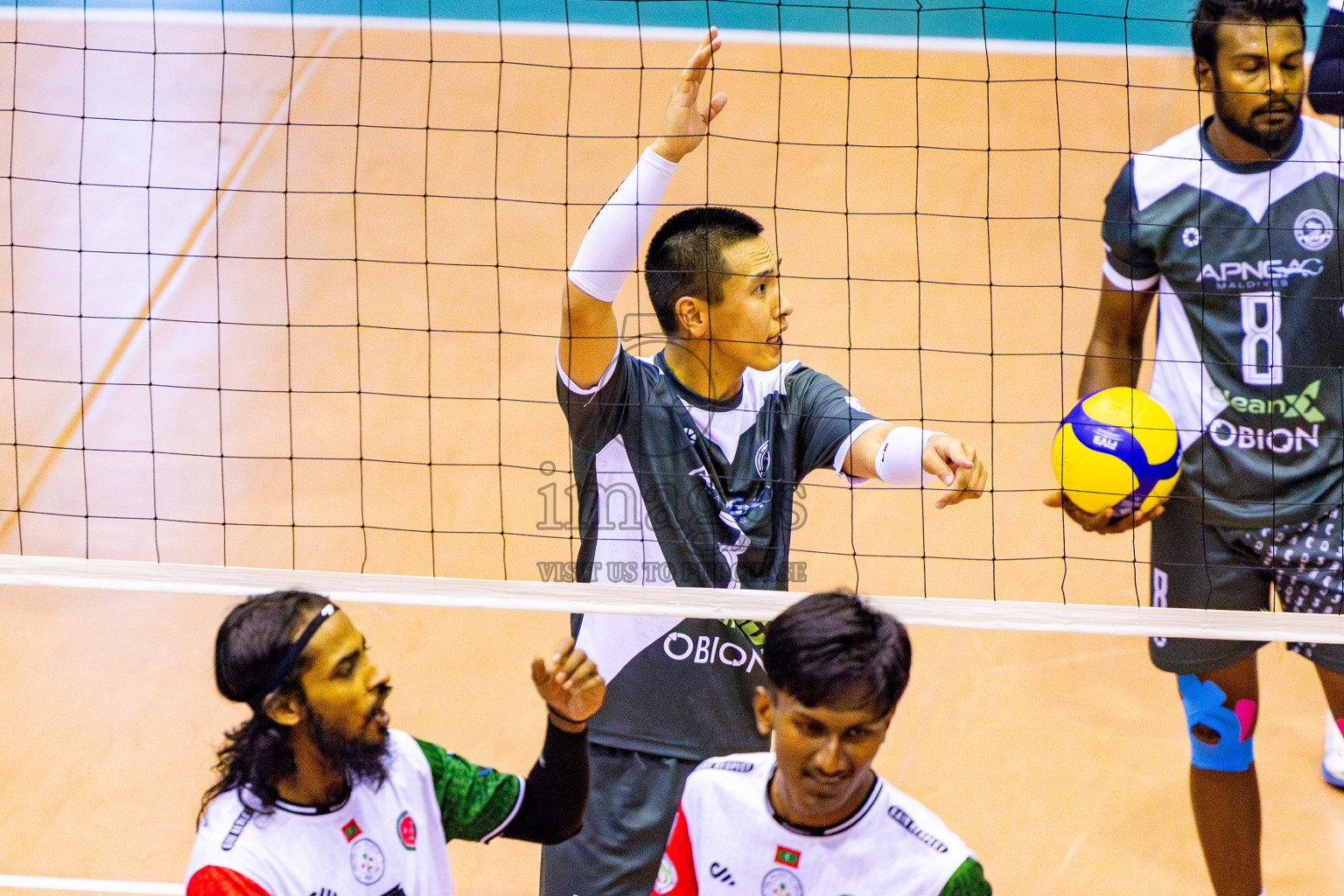 Dhivehi Sifainge Club vs Club HDC in the Final of MILO VAM Cup 2025 held in Male', Maldives on Wednesday, 2nd July 2025 at Social Center Indoor Hall Photos By: Nausham Waheed / images.mv