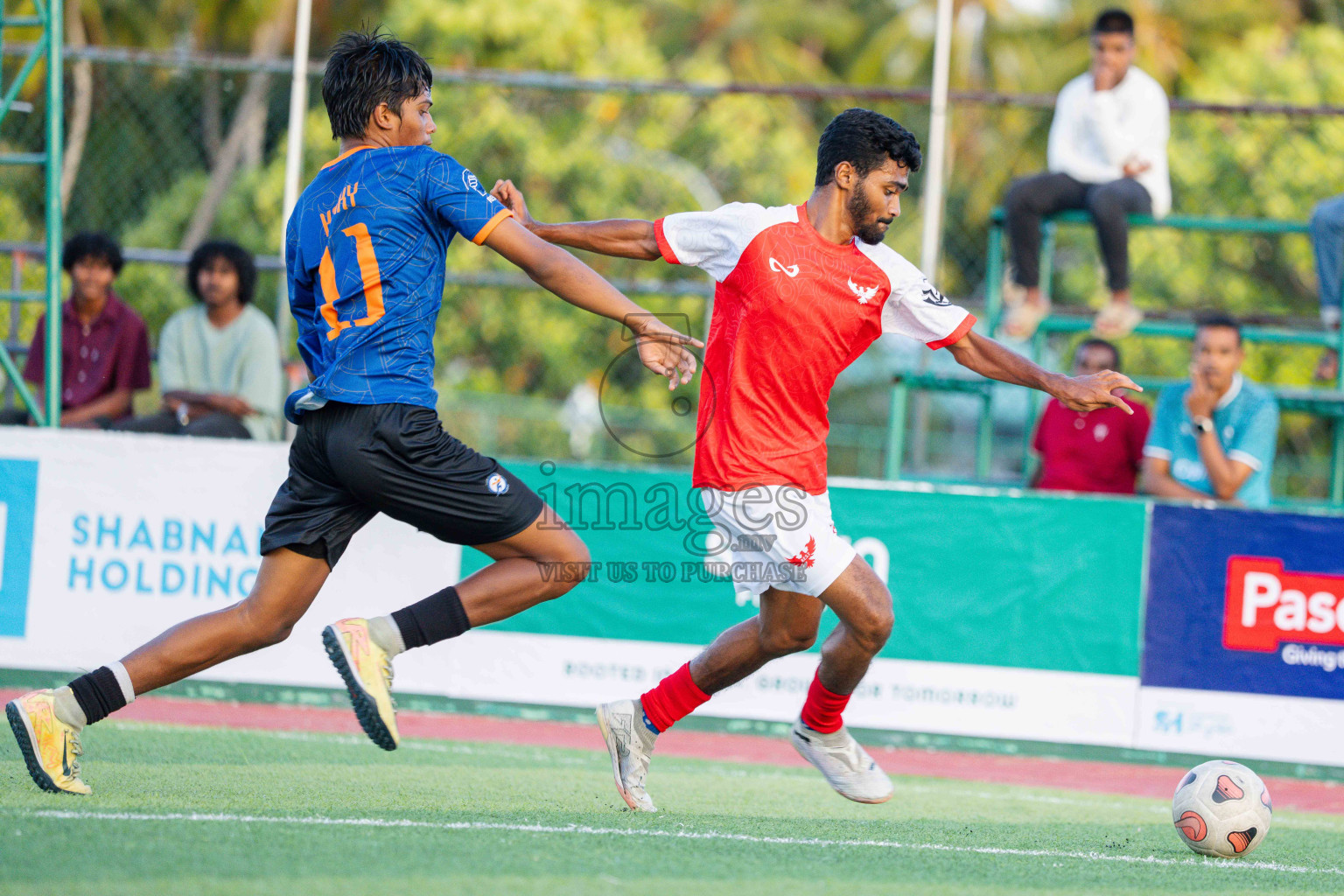 Best VS Youth Academy in Day 3 - Fonadhoo Youth Futsal Challenge 2025 held in Fonadhoo Futsal Stadium, L. Fonadhoo, Maldives on Tuesday, 28th October 2025 Photos: Arif Rasheed / images.mv