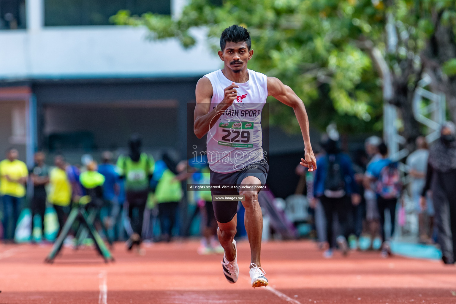 Day 3 of Milo Association Athletics Championship 2022 on 27th Aug 2022, held in, Male', Maldives Photos: Nausham Waheed / Images.mv