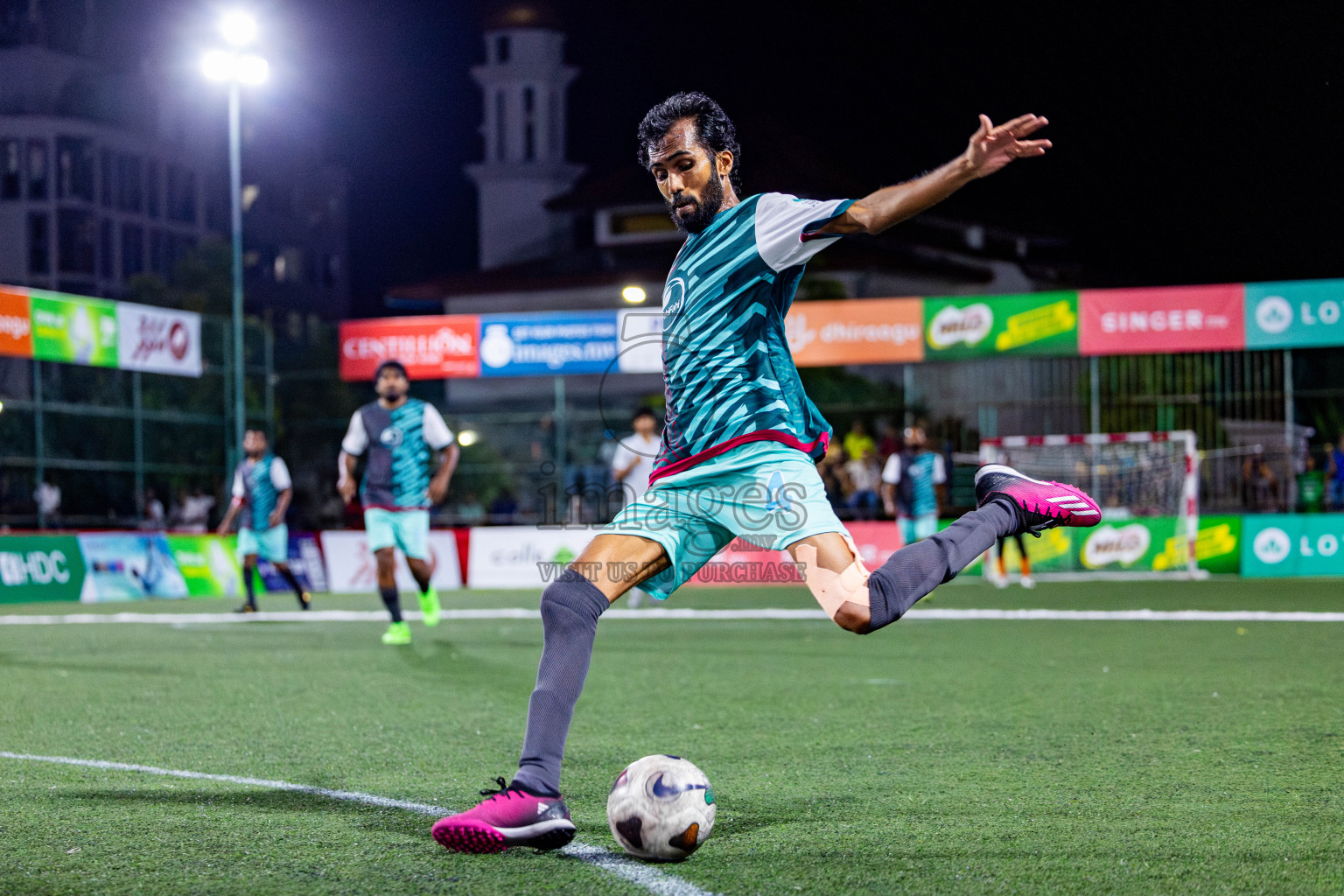 FEHI FAHI CLUB vs POSC in Club Maldives Classic 2024 held in Rehendi Futsal Ground, Hulhumale', Maldives on Sunday, 15th September 2024. Photos: Nausham Waheed / images.mv