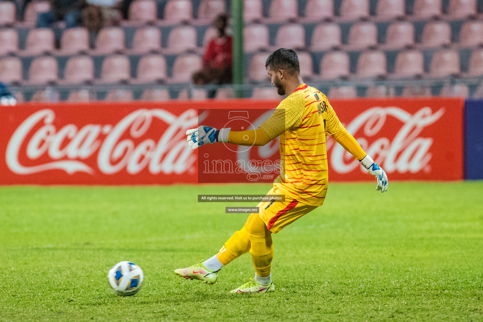 Maldives vs Bangladesh Friendly Match 24 Mar 2022 at Galolhu Rasmee Stadium Malé photos by Nausham Waheed