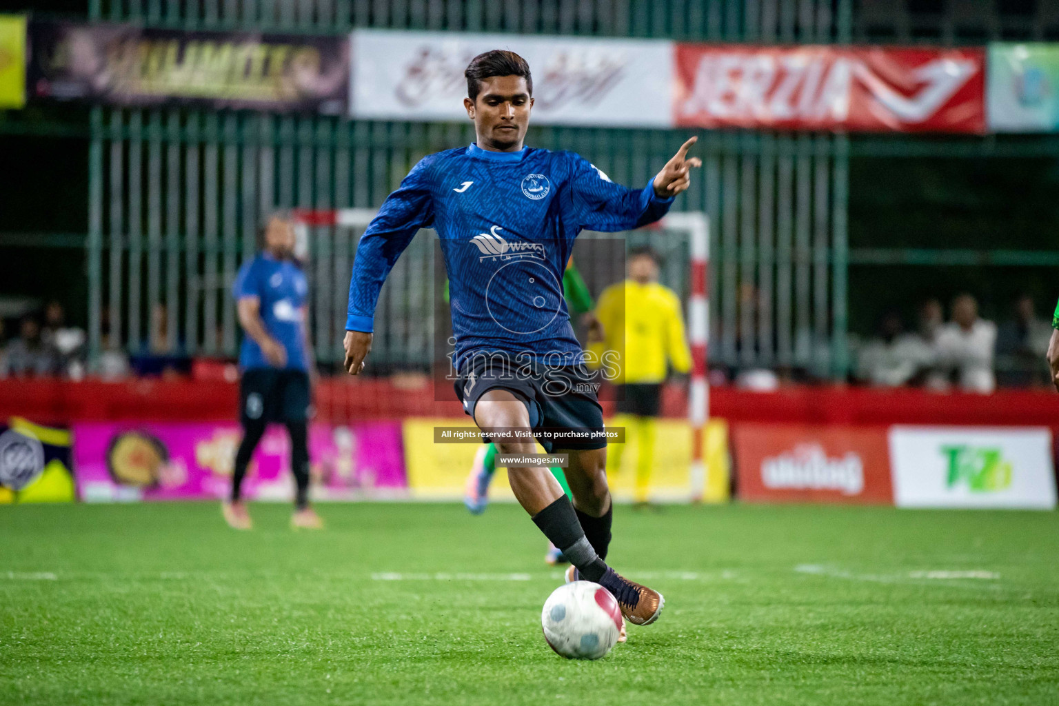 HA. Vashafaru vs HA. Utheemu in Day 13 of Golden Futsal Challenge 2023 on 17 February 2023 in Hulhumale, Male, Maldives