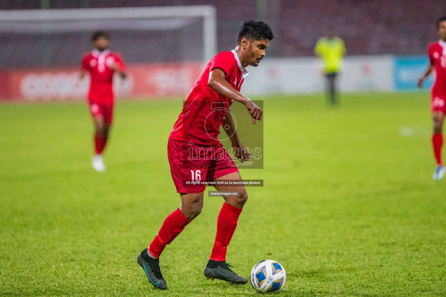 Maldives vs Bangladesh Friendly Match 24 Mar 2022 at Galolhu Rasmee Stadium Malé photos by Nausham Waheed