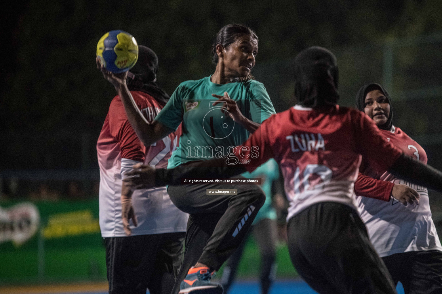 Milo 8th National Handball Tournament Day3, 17th December 2021, at Handball Ground, Male', Maldives. Photos by Nausham Waheed