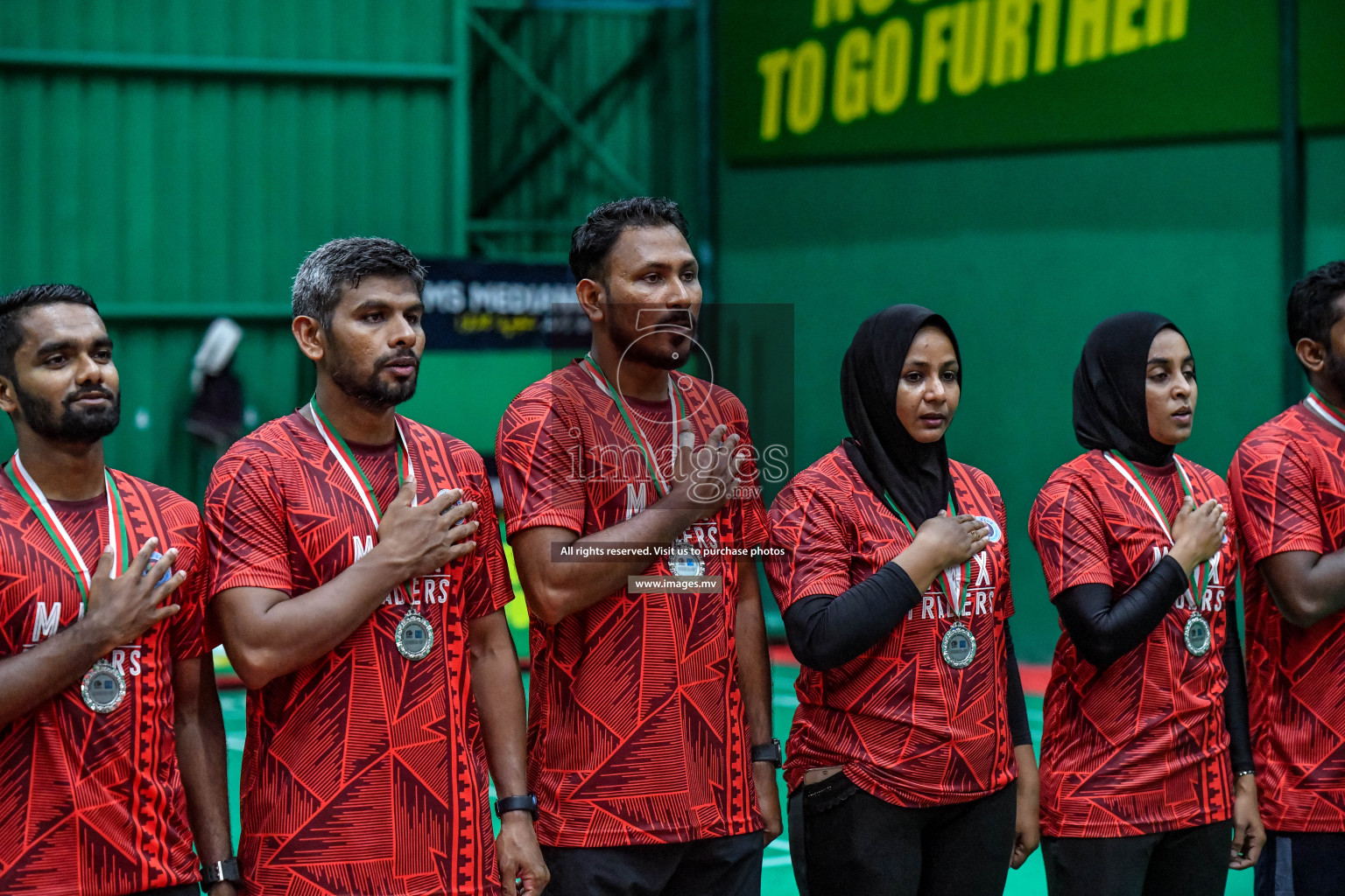 Final of 6th Office Company Badmintion Championship held in Male', Maldives Photos: Nausham Waheed / Images.mv