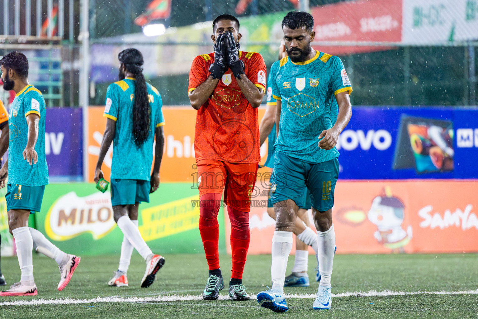 WAMCO vs MPL in Club Maldives Cup 2024 held in Rehendi Futsal Ground, Hulhumale', Maldives on Thursday 26th September 2024. 
Photos: Shuu Abdul Sattar / images.mv