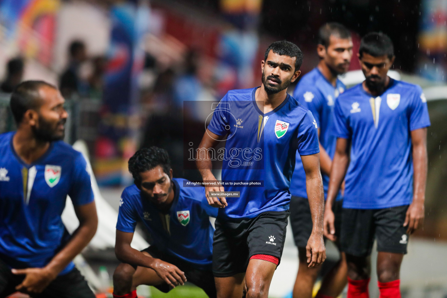 Maldives vs Nepal in SAFF Championship 2021 held on 1st October 2021 in Galolhu National Stadium, Male', Maldives