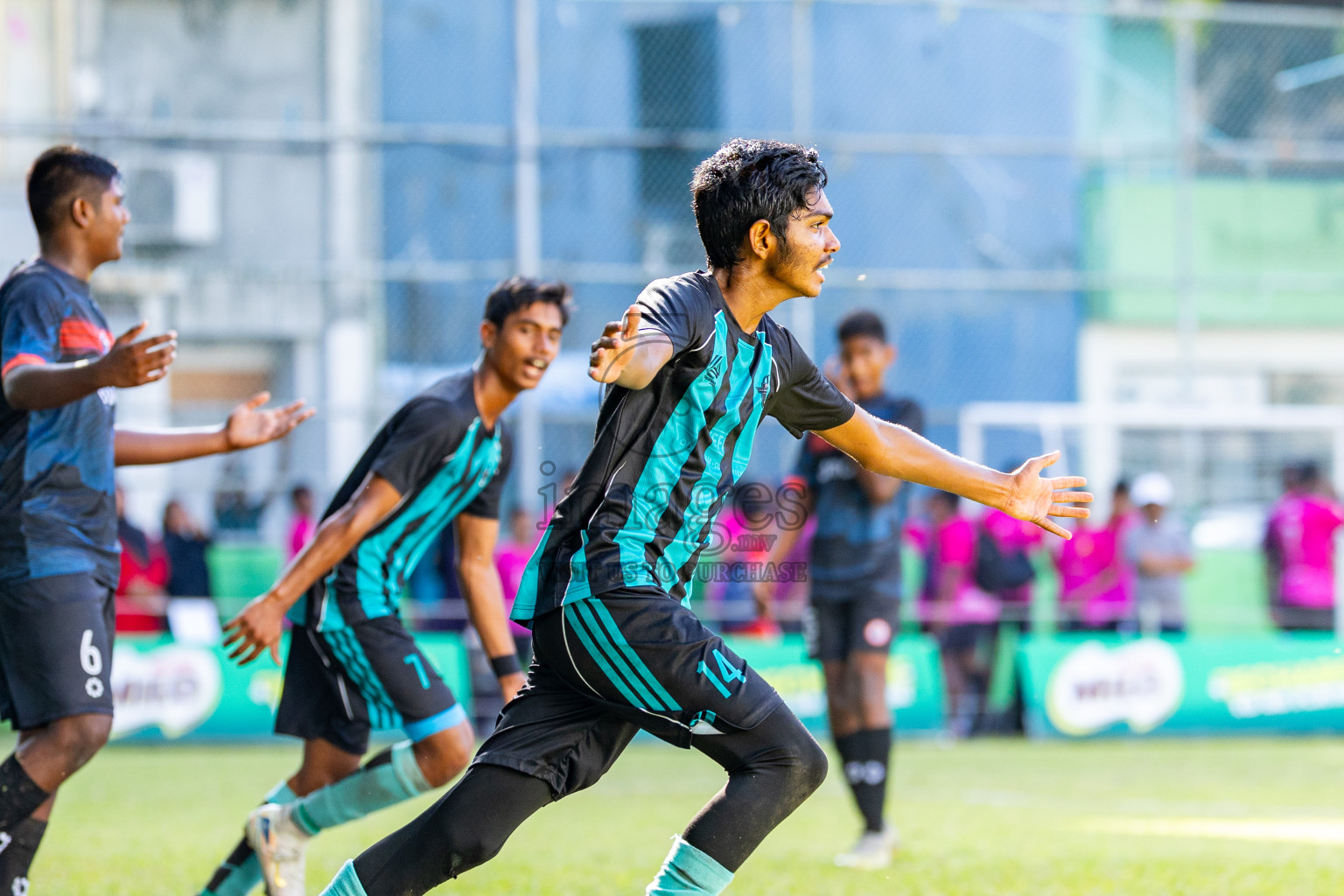 Day 5 of MILO Academy Championship 2025 (U14) was held on Monday, 3rd November 2025 at Henveiru Football Grounds, Male', Maldives . 

Photos: Mohamed Mahfooz Moosa / images.mv