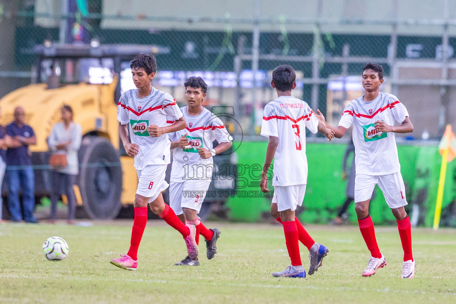 Dhivehi Youth League 2024 - Day 1. Matches held at Henveiru Stadium on 21st November 2024 , Thursday. Photos: Shuu Abdul Sattar/ Images.mv