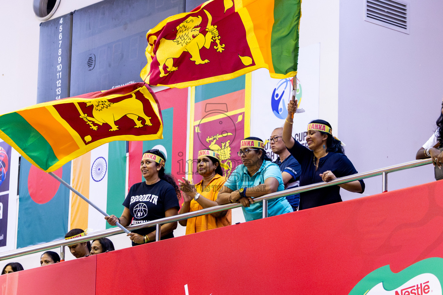 Sri Lanka vs Bangladesh in Day 2 of Under 16 Asian Cup SABA Qualifiers 2025 was held in Social Center, Male', Maldives on Friday, 13th June 2025. Photos: Nausham Waheed / images.mv