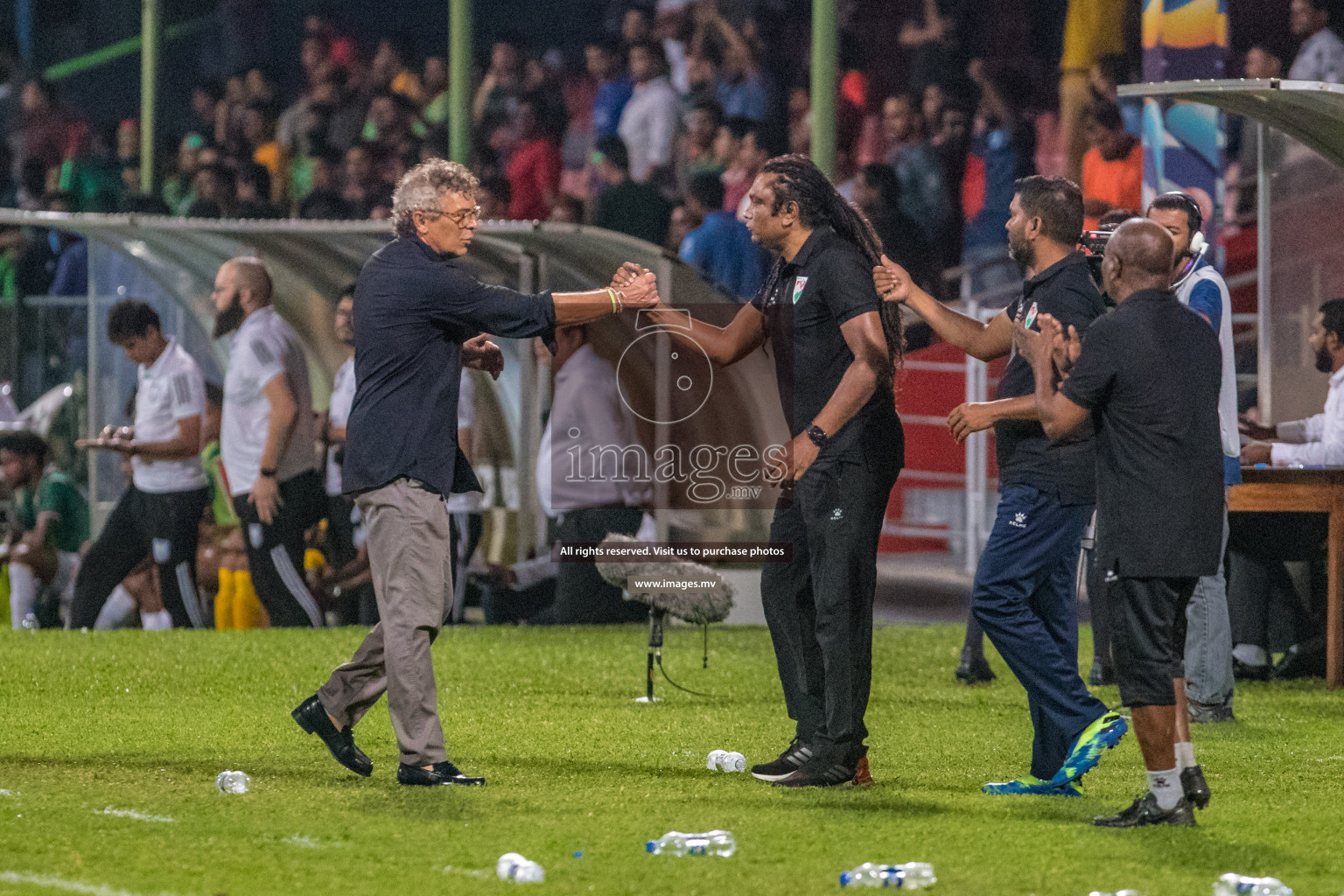 Maldives vs Bangladesh Friendly Match 24 Mar 2022 at Galolhu Rasmee Stadium Malé photos by Nausham Waheed