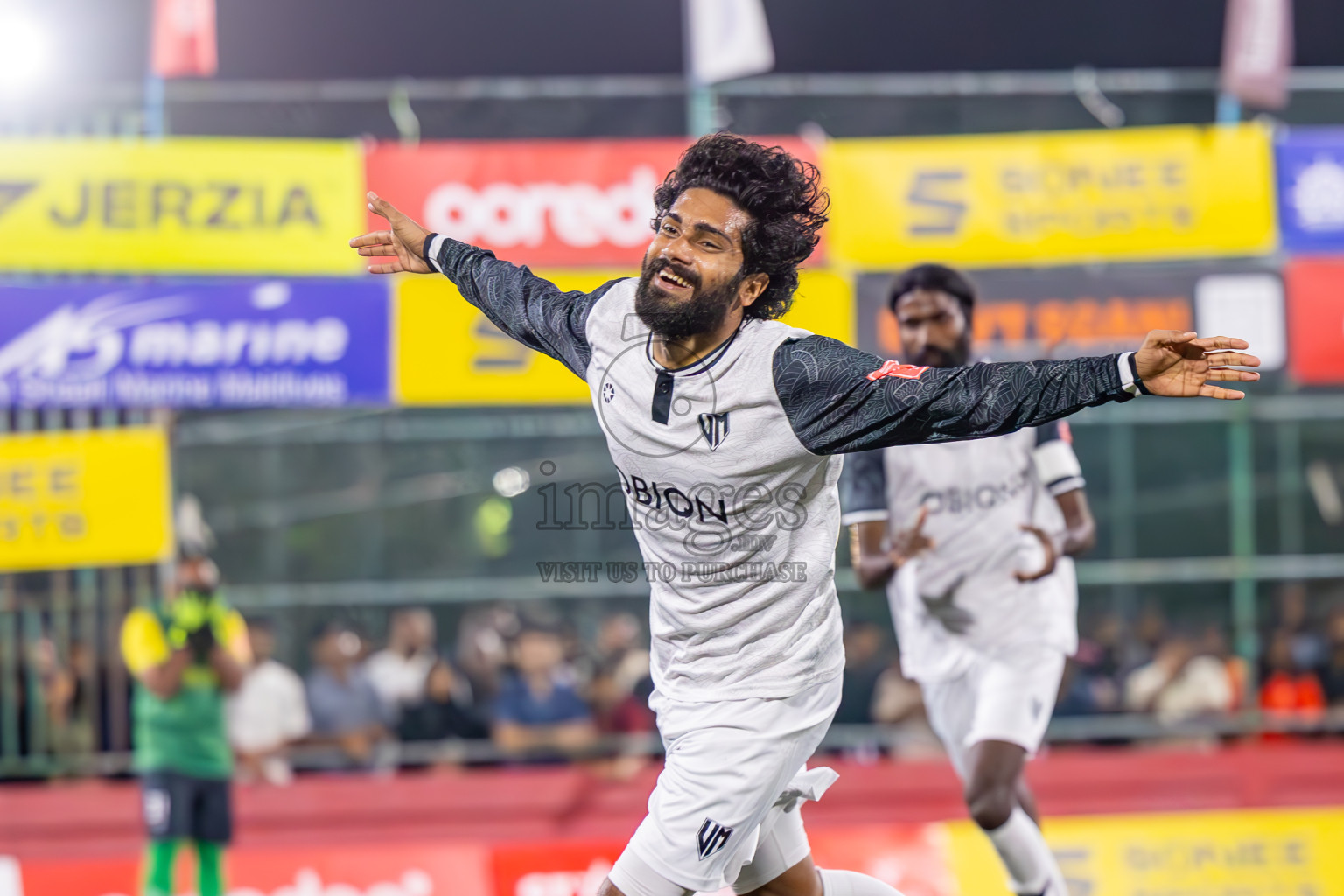 Vilimale vs L Gan in Semi Finals of Golden Futsal Challenge 2024 which was held on Friday, 1st March 2024, in Hulhumale', Maldives.
Photos: Ismail Thoriq / images.mv