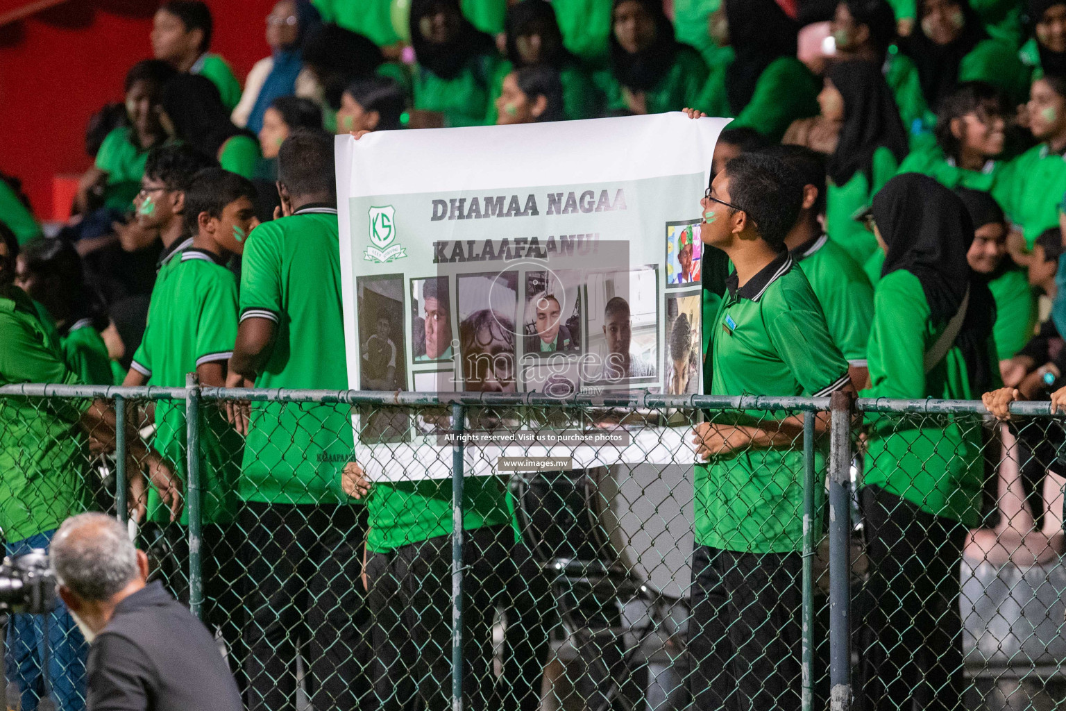 Final of U17 Inter School Football Tournament of Kalaafaanu School vs Rehendhi School held in Male', Maldives on 10 Feb 2022 Photos: Nausham Waheed / images.mv