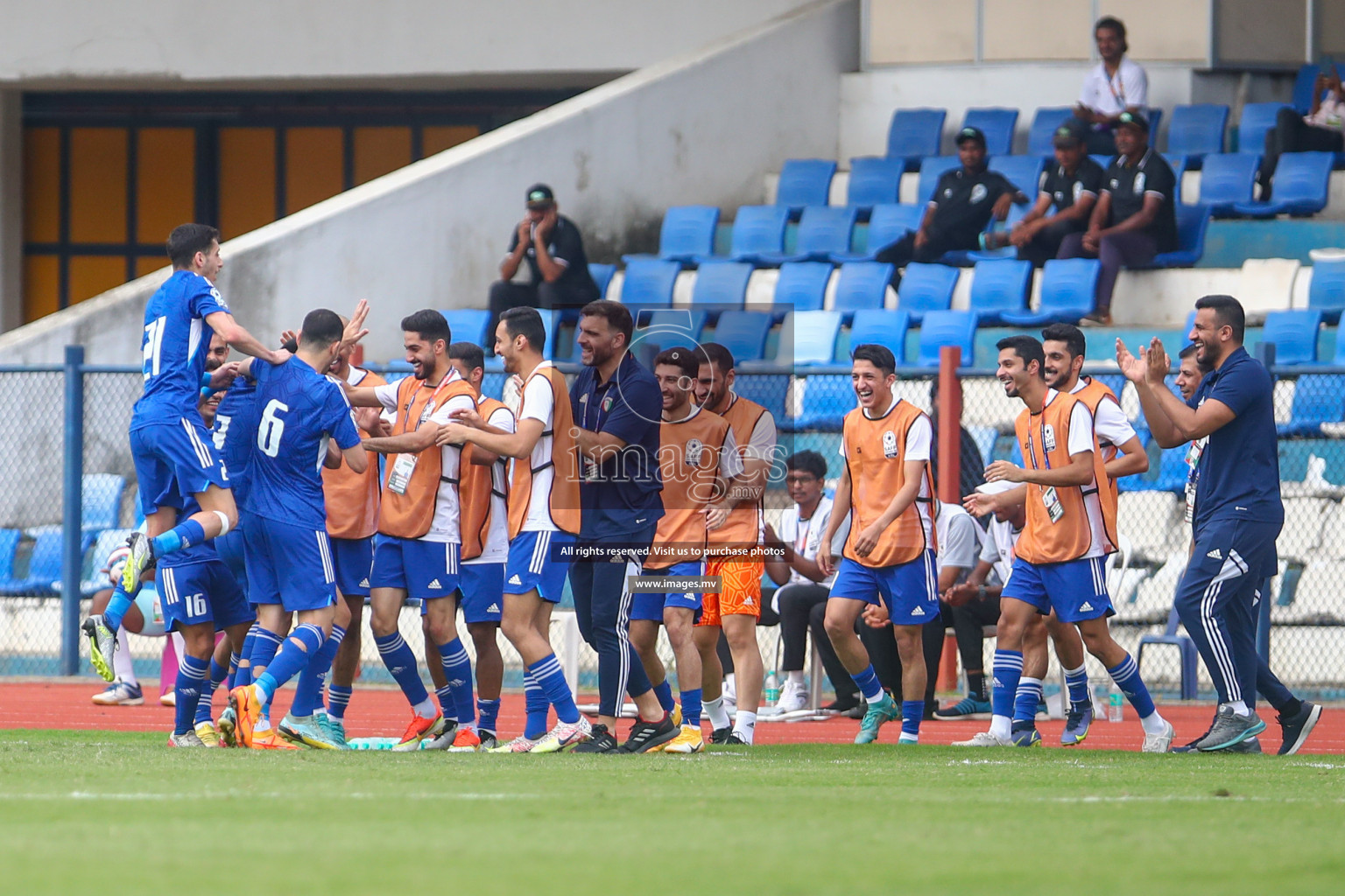 Pakistan vs Kuwait in SAFF Championship 2023 held in Sree Kanteerava Stadium, Bengaluru, India, on Saturday, 24th June 2023. Photos: Nausham Waheedh / images.mv