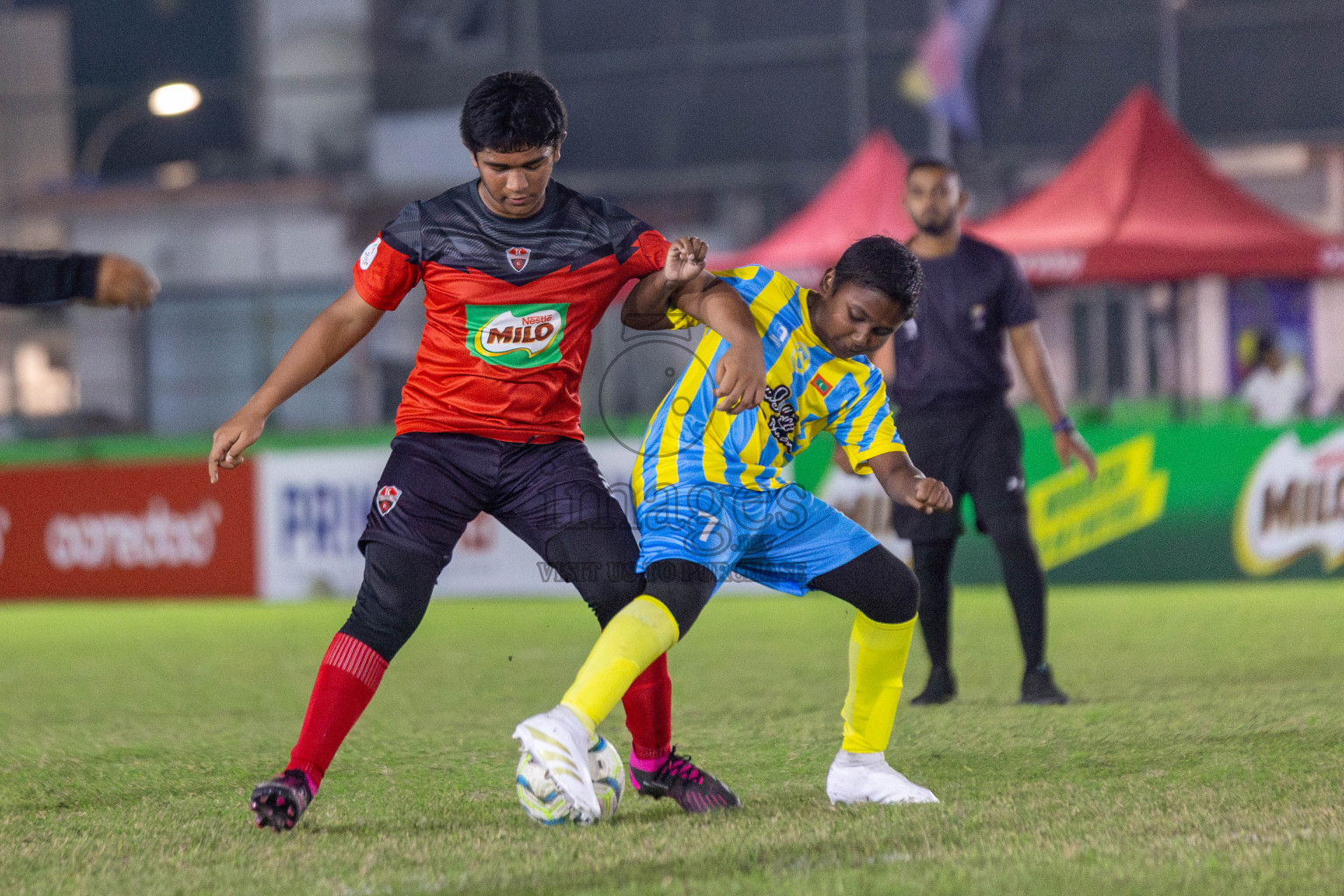 TC vs Valencia  (U12) in Day 5 of Dhivehi Youth League 2024 held at Henveiru Stadium on Friday 29th November 2024. Photos: Shuu Abdul Sattar/ Images.mv