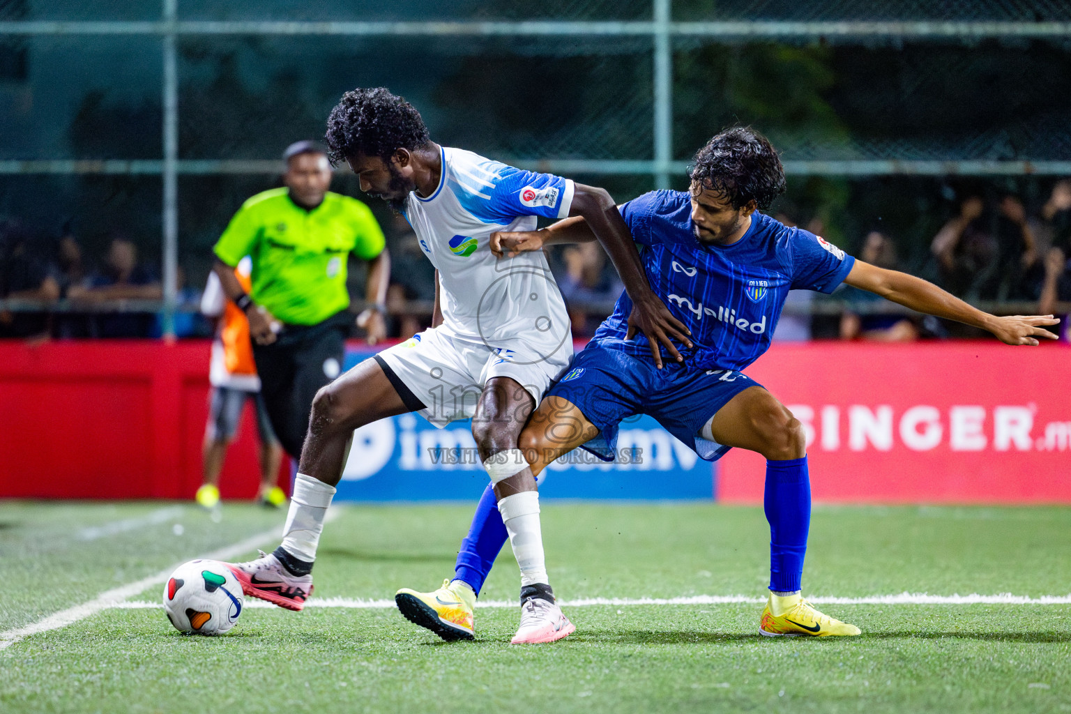 CLUB FEN vs TEAM ALLIED in Club Maldives Cup 2024 held in Rehendi Futsal Ground, Hulhumale', Maldives on Tuesday, 1st October 2024. Photos: Nausham Waheed / images.mv