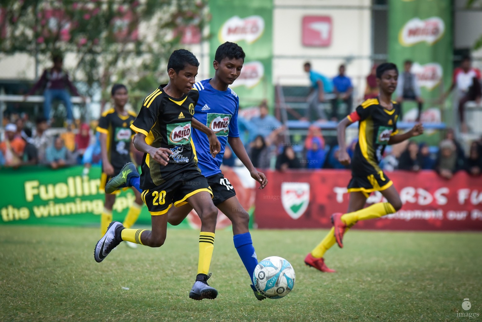 MILo Inter-school Football Tournament- Under 14 Thaajudheen vs K.Huraa School