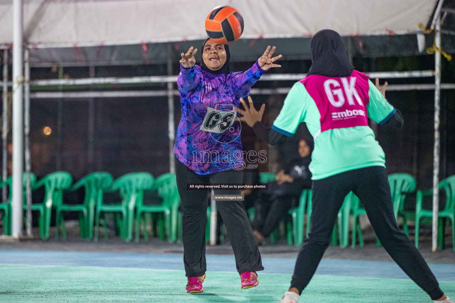 Day 2 of 20th Milo National Netball Tournament 2023, held in Synthetic Netball Court, Male', Maldives on 30th May 2023 Photos: Nausham Waheed/ Images.mv