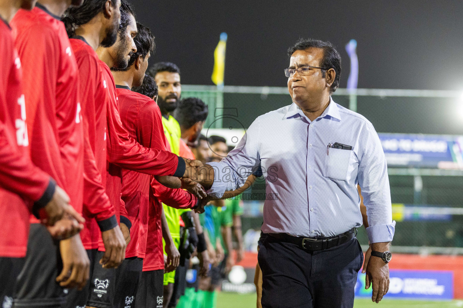 HDh Hanimaadhoo vs HDh Makunudhoo in Day 10 of Golden Futsal Challenge 2024 was held on Tuesday, 23rd January 2024, in Hulhumale', Maldives Photos: Nausham Waheed / images.mv