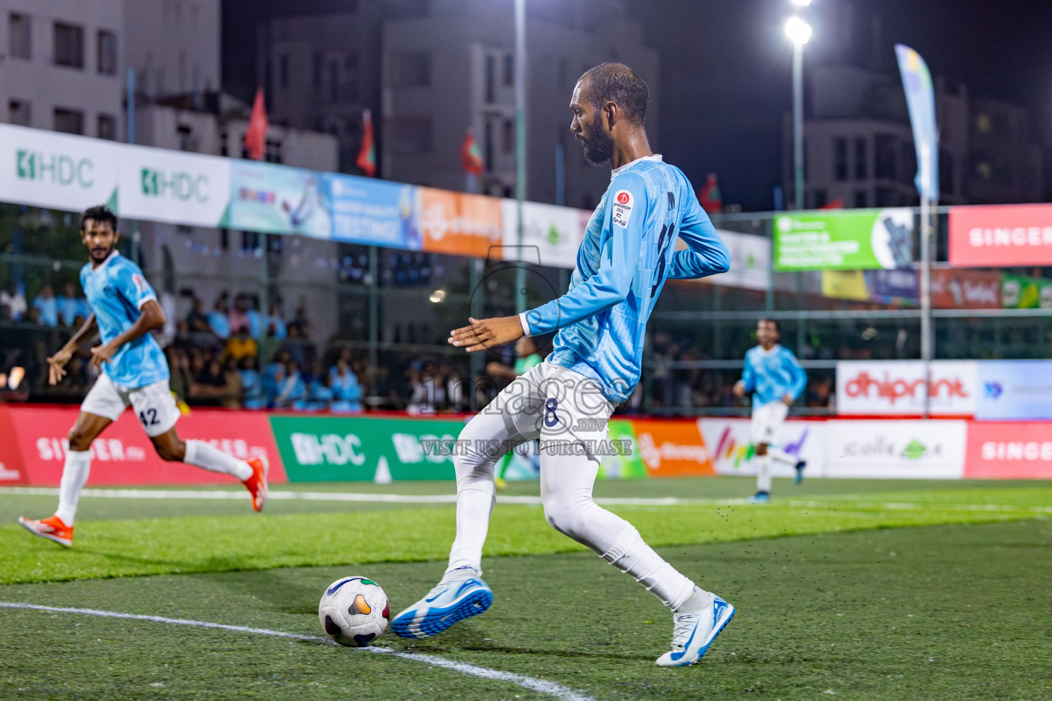 MACL vs BAROS MALDIVES in Club Maldives Cup 2024 held in Rehendi Futsal Ground, Hulhumale', Maldives on Tuesday, 1st October 2024. Photos: Nausham Waheed / images.mv