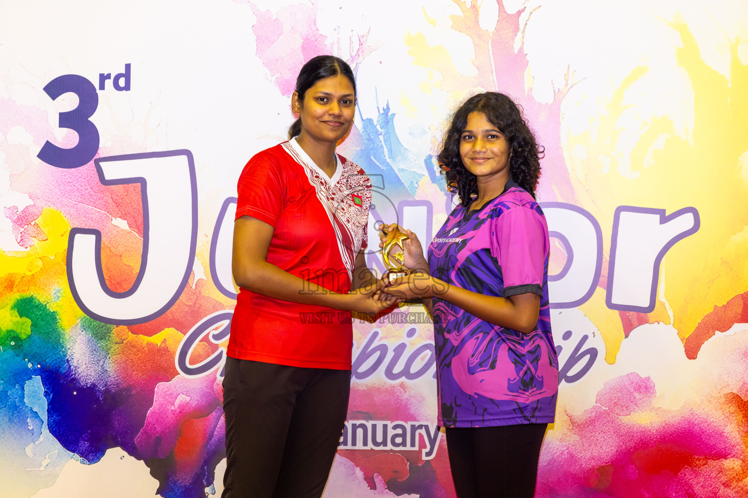 Closing ceremony of 3rd Netball Junior Championship, held at Social Center on Saturday, 25th January 2025 . Photos: Nausham Waheed / images.mv
