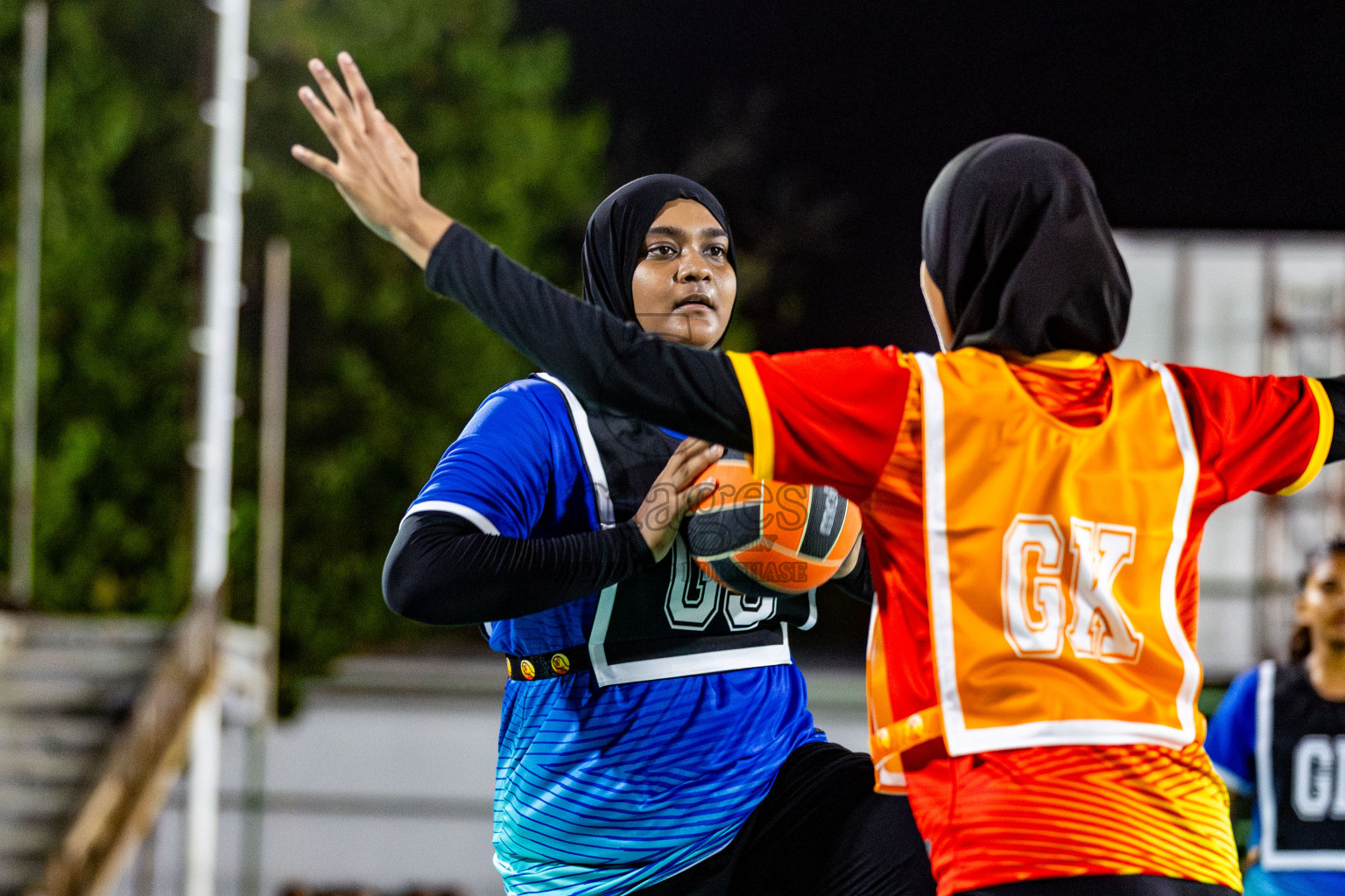 Day 1 of 23rd Netball Association Championship was held in Ekuveni Netball Court at Male', Maldives on Thursday, 27th April 2024. Photos: Nausham Waheed / images.mv