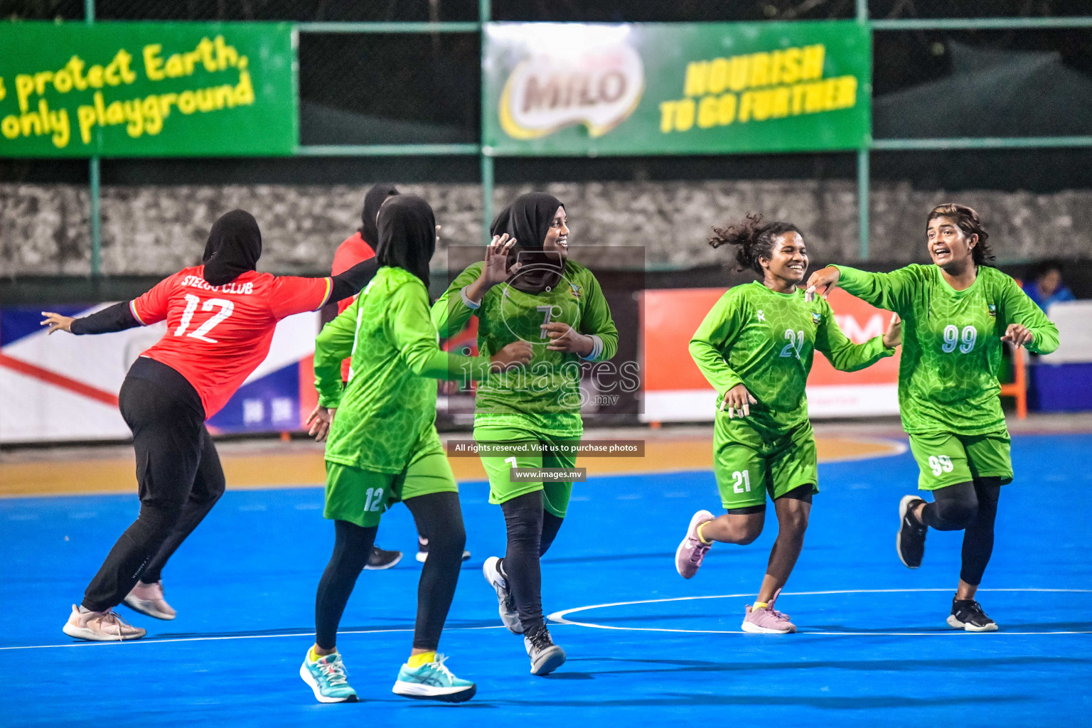 Day 13 of Milo 6th Inter Office Handball Tournament 2022 - Photos by  Nausham Waheed