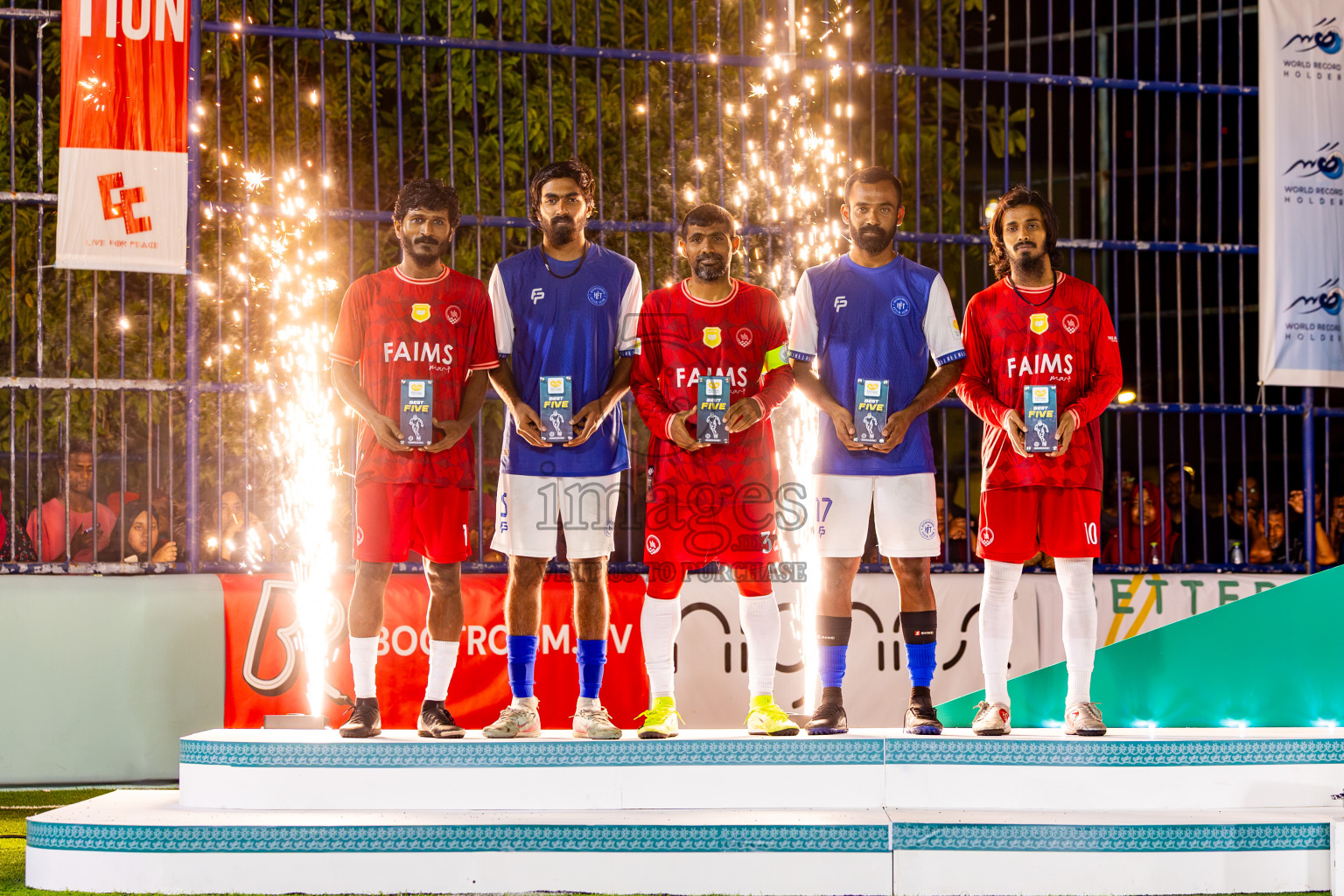 Closing Ceremony of Better in Baa Futsal Fiesta 2025 held in B. Eydhafushi, Maldives on Monday, 17th November 2025. Photos: Nausham Waheed / images.mv