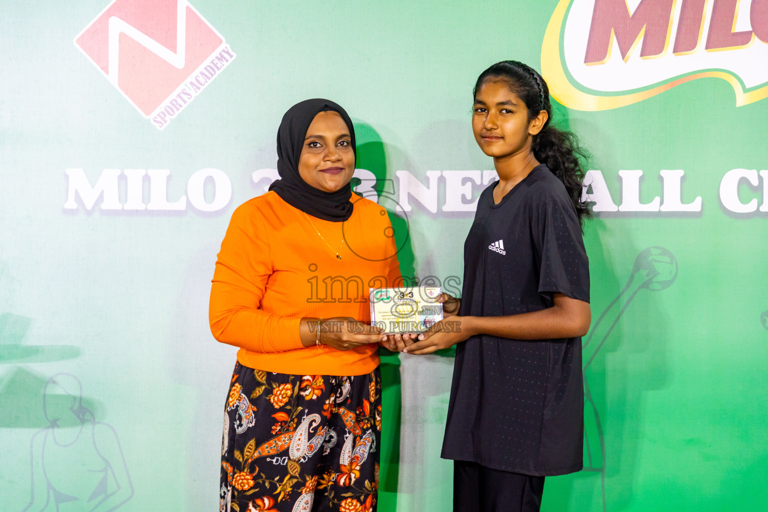 Final of MILO 3x3 Netball Challenge 2024 was held in Ekuveni Netball Court at Male', Maldives on Thursday, 20th March 2024. Photos: Nausham Waheed / images.mv