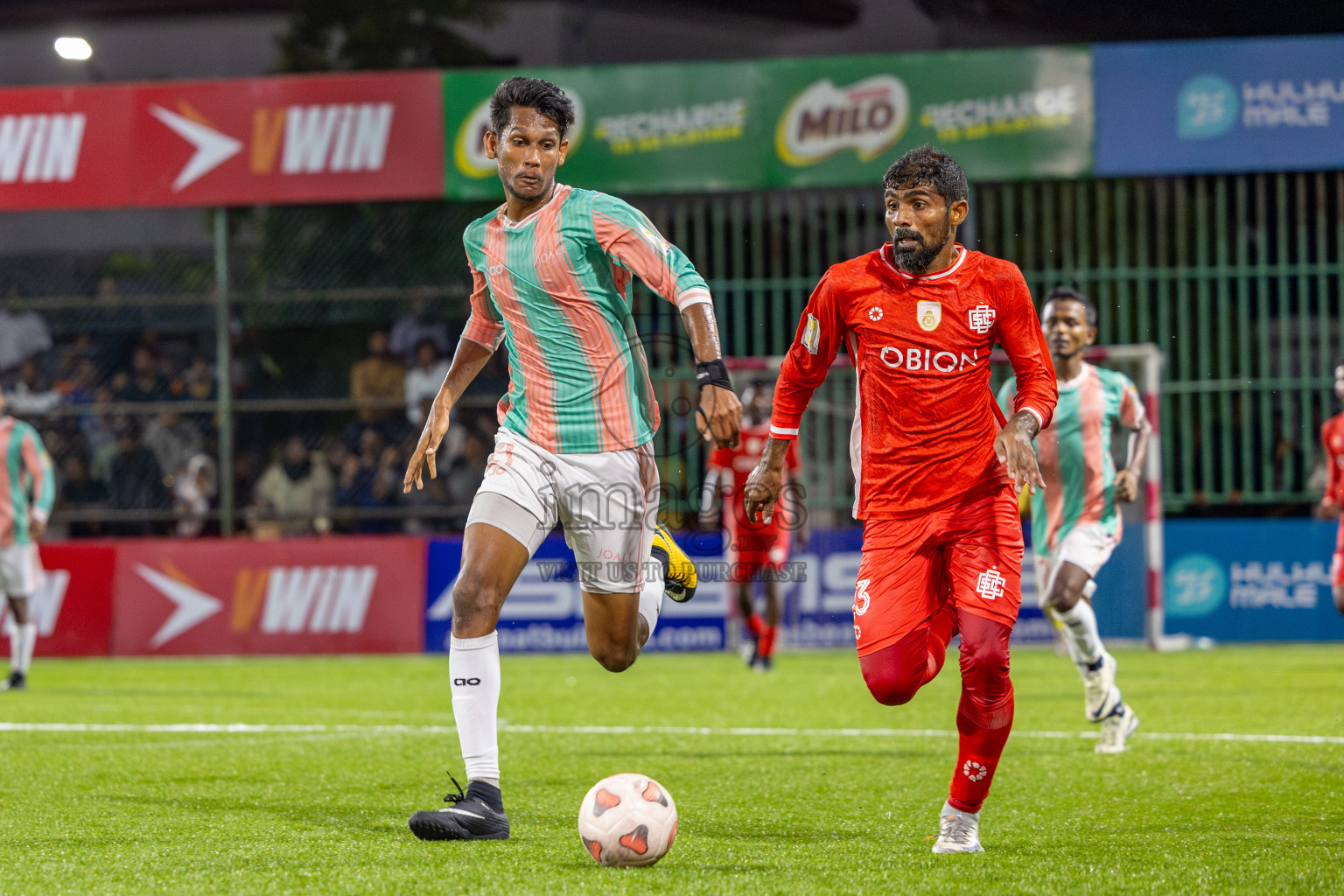 Joali Maldives vs Club Combination (Eydhafushi) in Kings Cup of Club Maldives 2025 was held in Rehendhi Futsal Ground, Hulhumale', Maldives on Saturday, 6th September 2025. Photos: Ismail Thoriq / images.mv