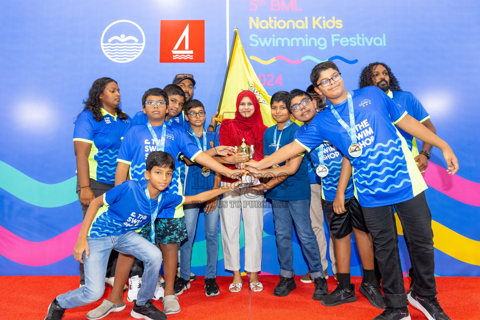 Closing of BML 5th National Swimming Kids Festival 2024 held in Hulhumale', Maldives on Saturday, 23rd November 2024.
Photos: Ismail Thoriq / images.mv