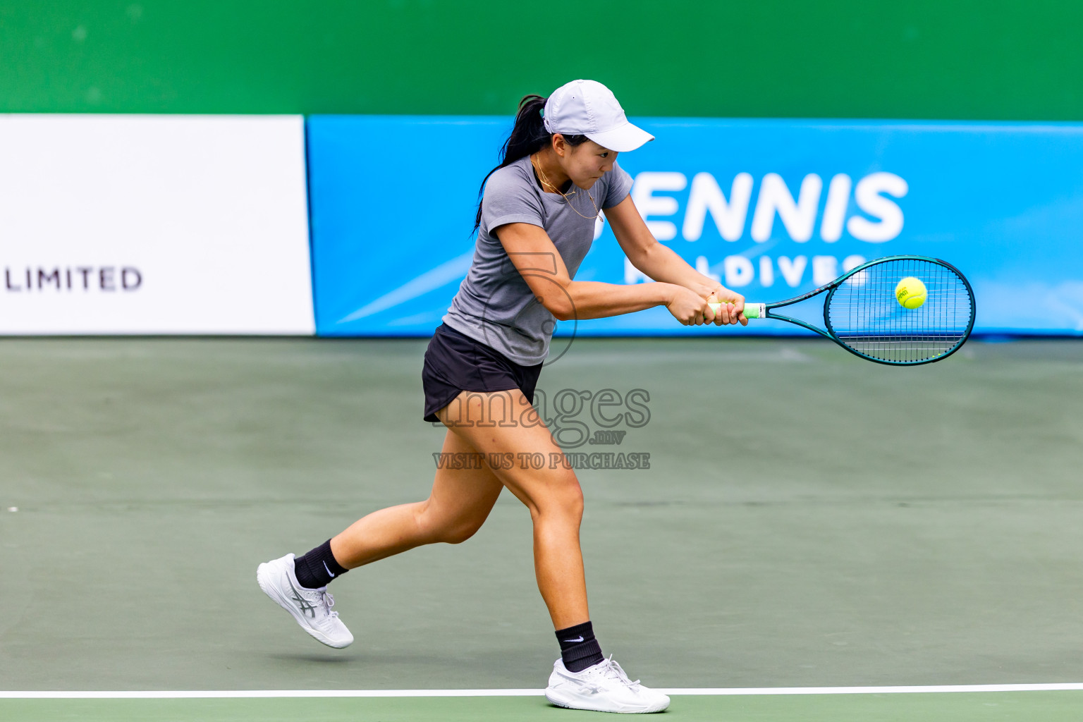 Day 7 of ATF Maldives Junior Open Tennis was held in Male' Tennis Court, Male', Maldives on Wednesday, 18th December 2024. Photos: Nausham Waheed/ images.mv
