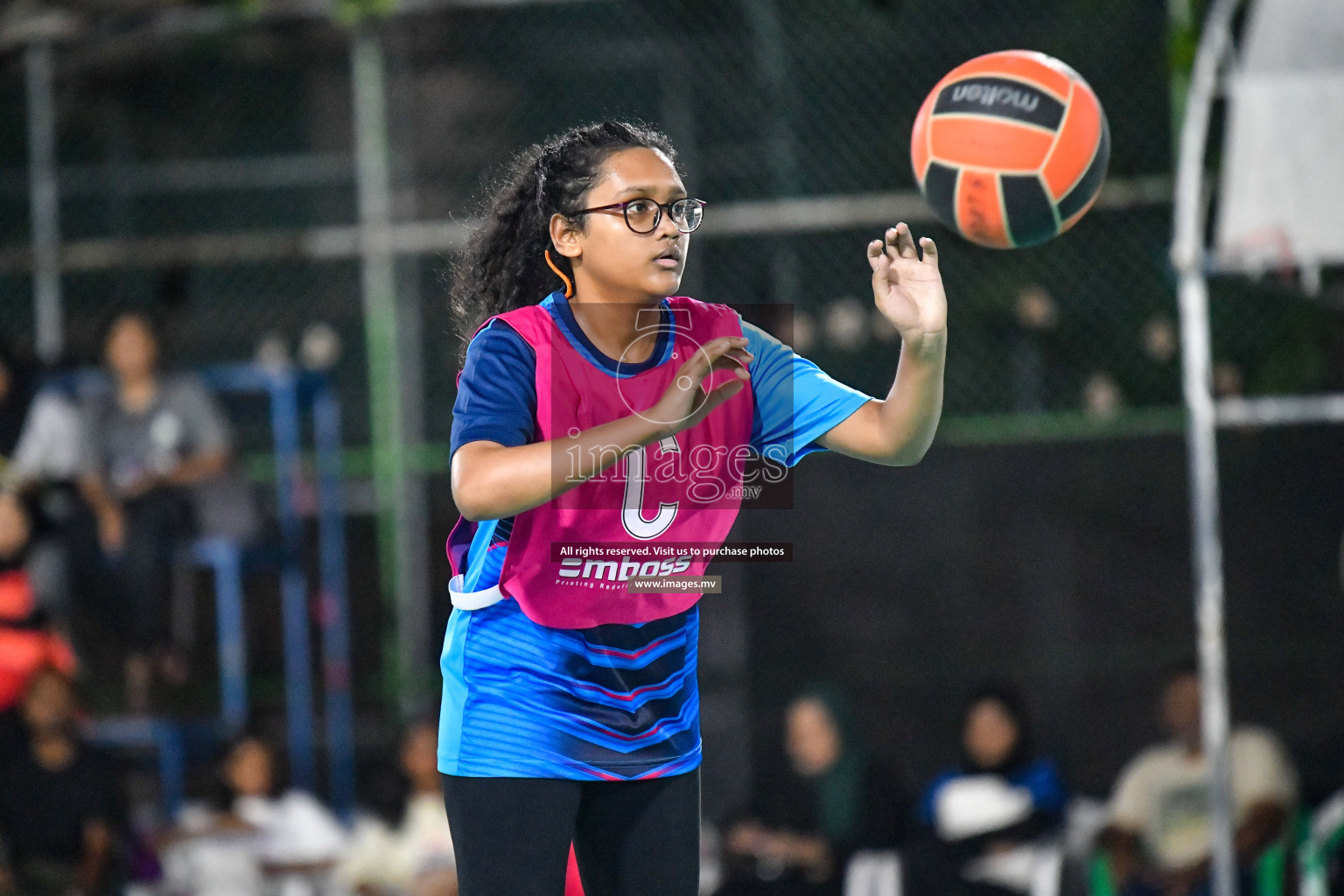 Day 9 of 20th Milo National Netball Tournament 2023, held in Synthetic Netball Court, Male', Maldives on 8th June 2023 Photos: Nausham Waheed/ Images.mv