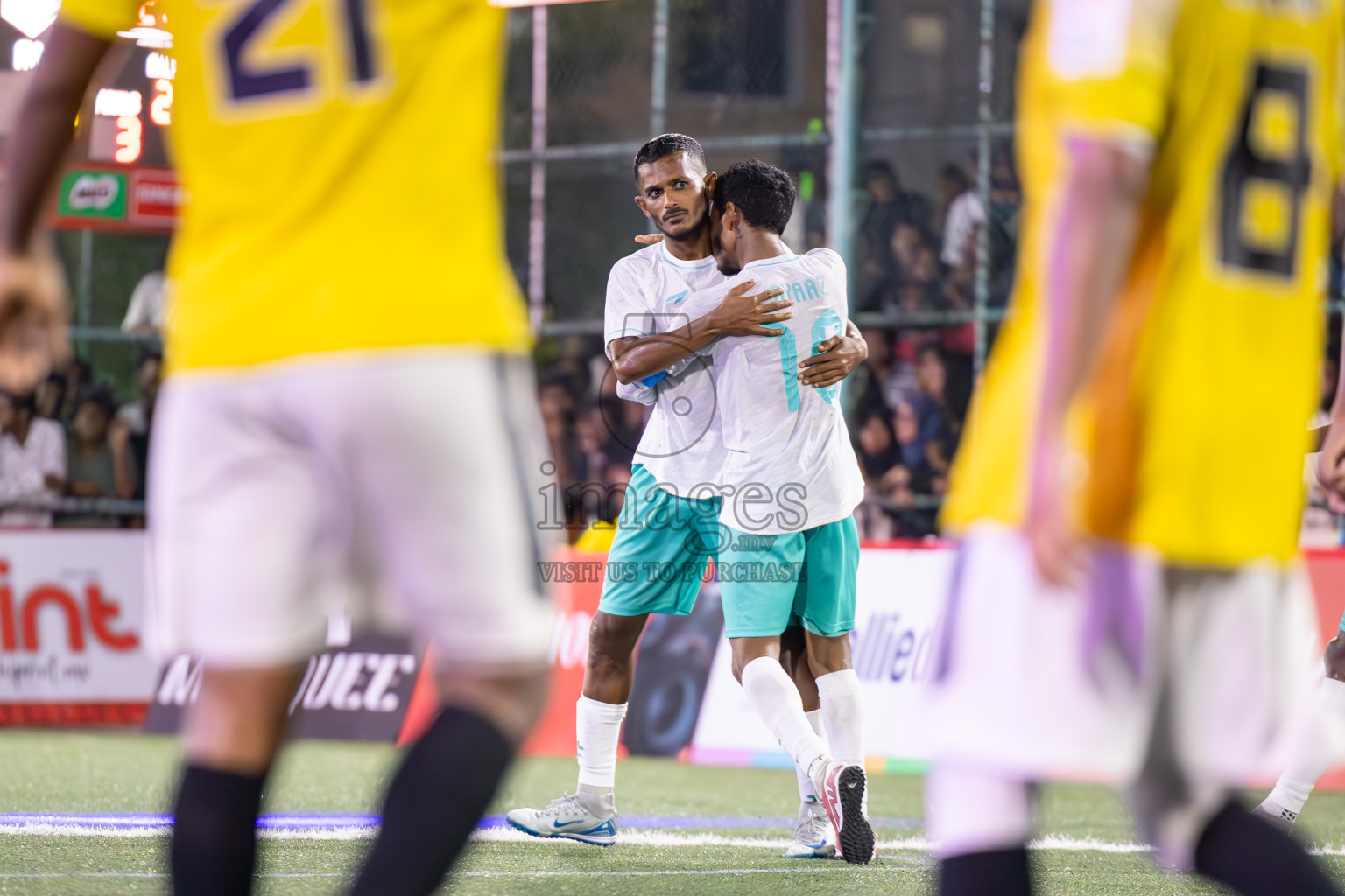 RRC vs MPL in Semi Finals of Club Maldives Cup 2024 held in Rehendi Futsal Ground, Hulhumale', Maldives on Monday, 14th October 2024. Photos: Ismail Thoriq / images.mv