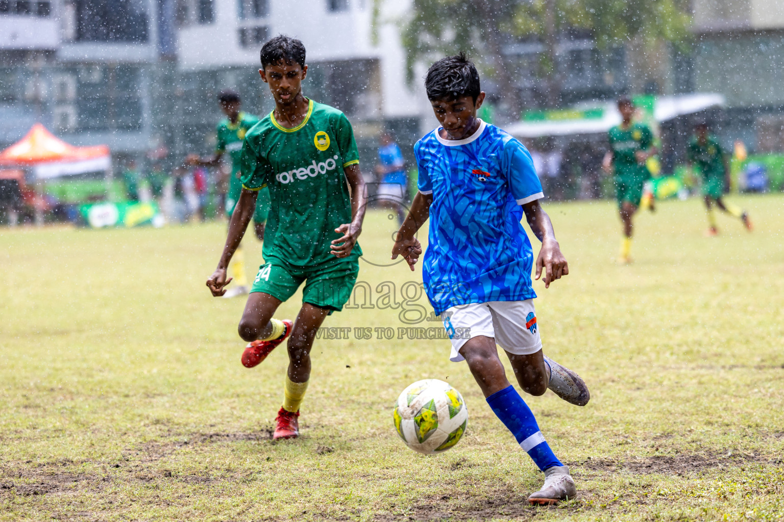 Day 4 of MILO Academy Championship 2024 (U-14) was held in Henveyru Stadium, Male', Maldives on Sunday, 3rd November 2024.
Photos: Ismail Thoriq /  Images.mv