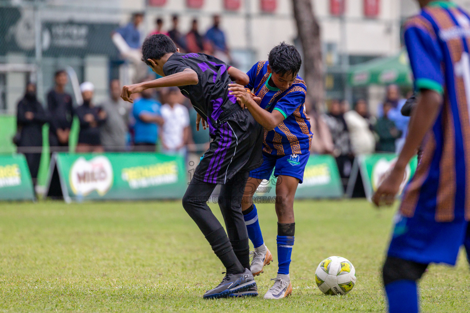 Day 2 of MILO Academy Championship 2025 (U14) was held on Friday, 31st October 2025 at Henveiru Football Grounds, Male', Maldives . 
Photos: Hassan Simah / images.mv