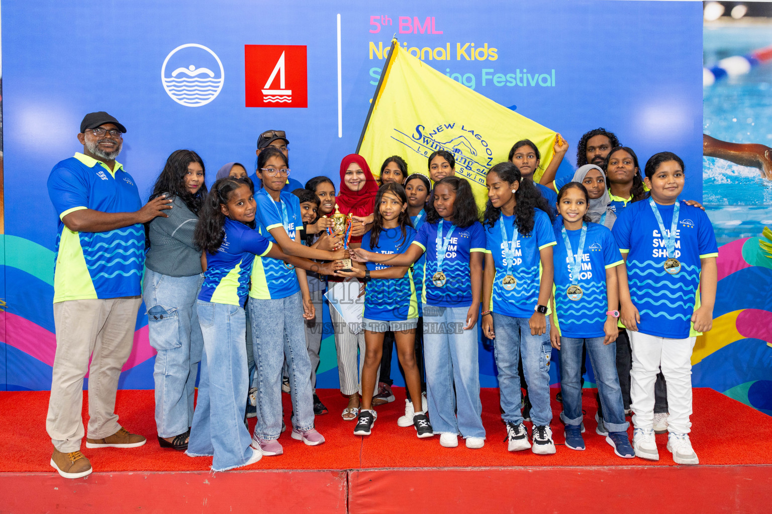 Closing of BML 5th National Swimming Kids Festival 2024 held in Hulhumale', Maldives on Saturday, 23rd November 2024.
Photos: Ismail Thoriq / images.mv