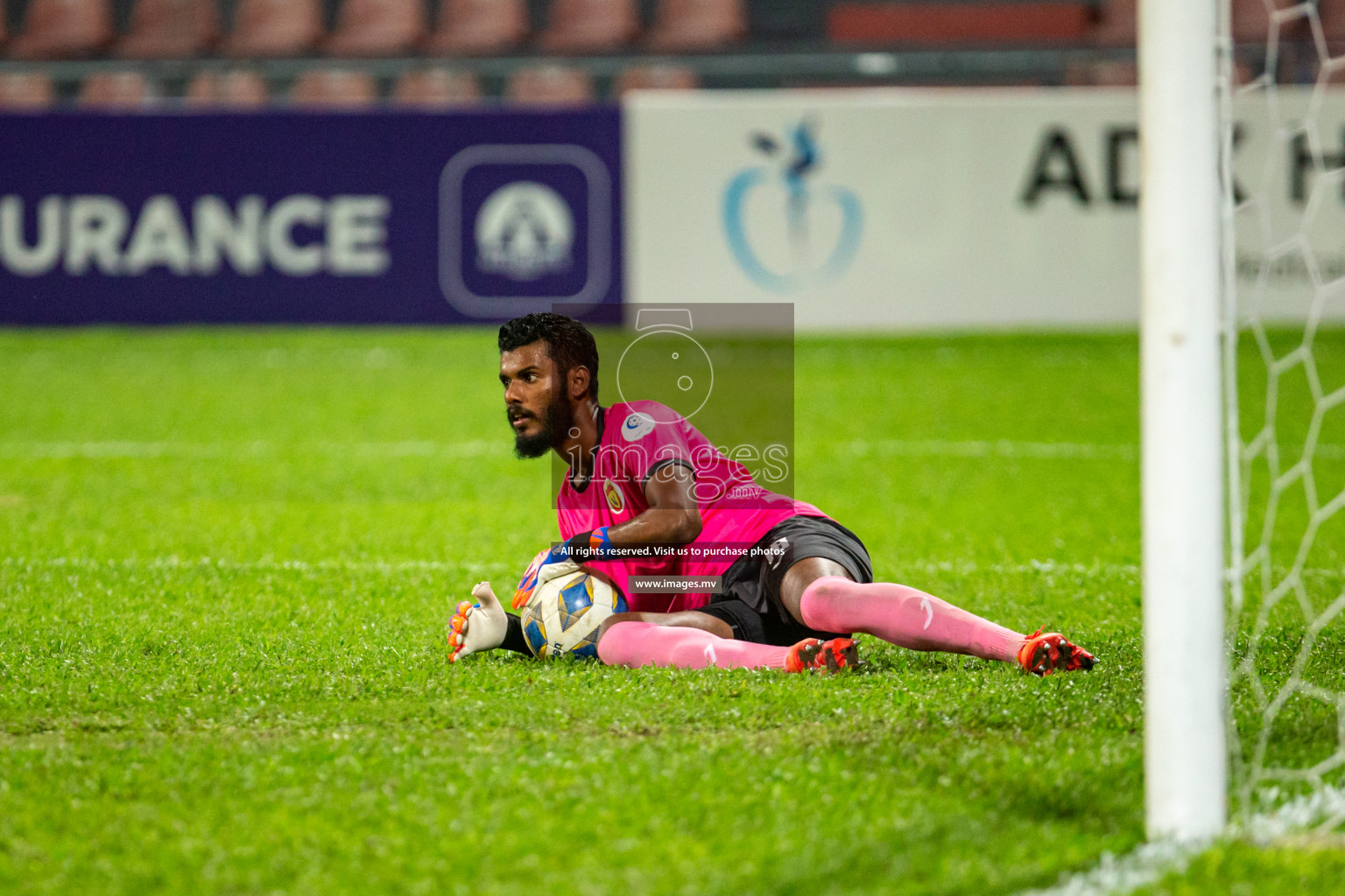 Club Valencia vs United Victory in the President's Cup 2021/2022 held in Male', Maldives on 19 December 2021