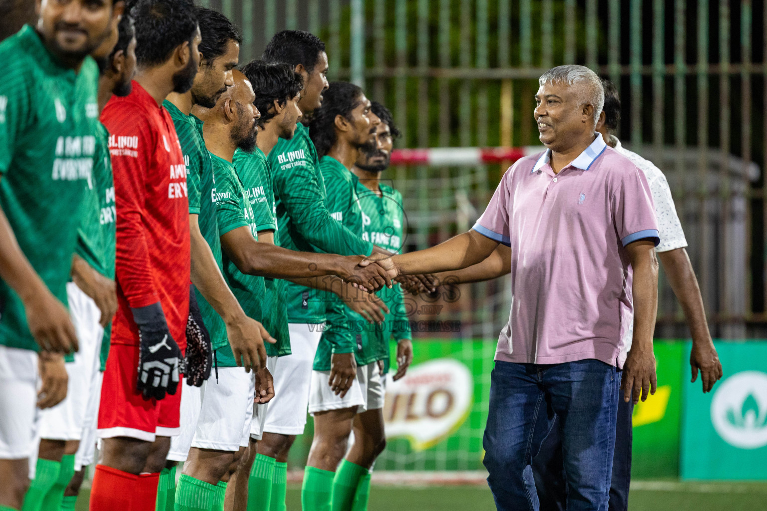 KHAARIJEE VS TEAM BADHAHI in Club Maldives Classic 2024 held in Rehendi Futsal Ground, Hulhumale', Maldives on Tuesday, 3rd September 2024. 
Photos: Nausham Waheed / images.mv