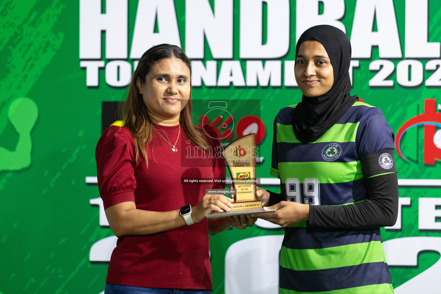 1st Division Final of 7th Inter-Office/Company Handball Tournament 2023, held in Handball ground, Male', Maldives on Monday, 24th October 2023 Photos: Nausham Waheed/ Images.mv