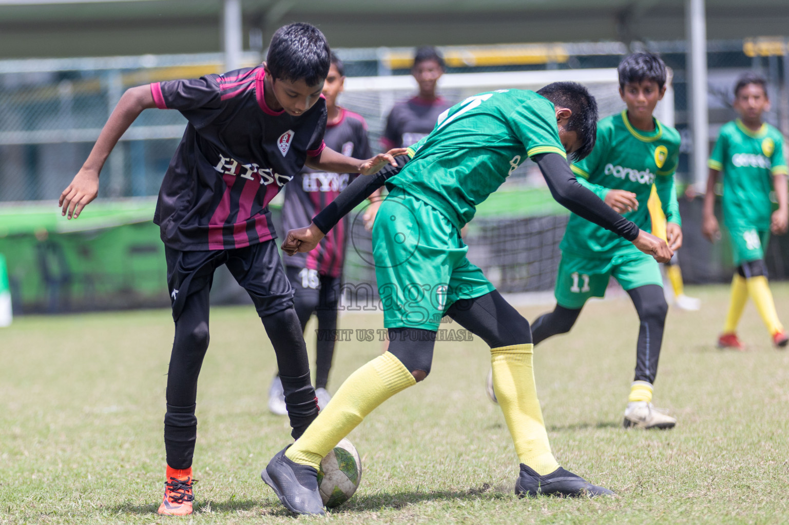 Day 3 of MILO Academy Championship 2024 - U12 was held at Henveiru Grounds in Male', Maldives on Thursday, 7th July 2024. Photos: Shuu Abdul Sattar / images.mv