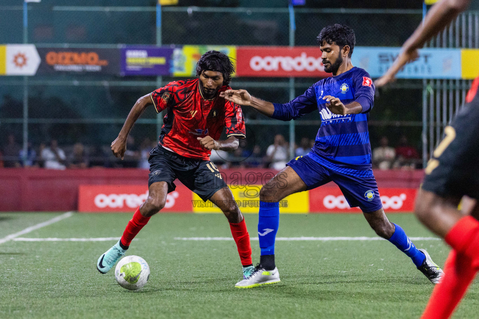 GA Kondey vs GA Dhaandhoo in Day 9 of Golden Futsal Challenge 2024 was held on Tuesday, 23rd January 2024, in Hulhumale', Maldives Photos: Nausham Waheed / images.mv