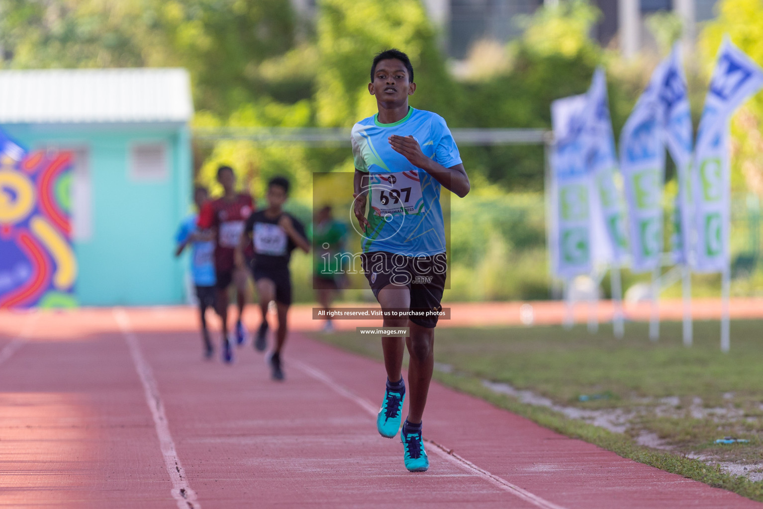 Day two of Inter School Athletics Championship 2023 was held at Hulhumale' Running Track at Hulhumale', Maldives on Sunday, 15th May 2023. Photos: Shuu/ Images.mv