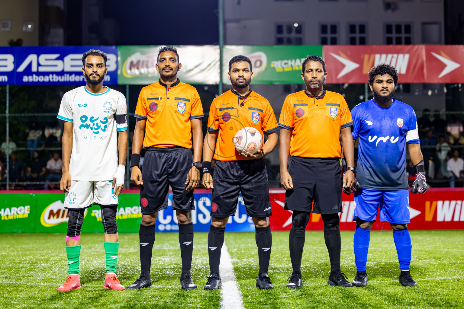 Criminal Court vs Mira Rc in Day 9 of Club Maldives Cup Classic 2025 was held in Rehendi Futsal Ground, Hulhumale', Maldives on Monday, 22nd September 2025. Photos: Nausham Waheed / images.mv