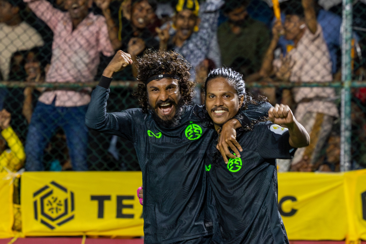 Road Recreation Club vs Club Combination SC Eydhafushi in Kings Cup Final of Club Maldives 2025 was held in Rehendhi Futsal Ground, Hulhumale', Maldives on Tuesday, 9th September 2025. Photos: Ismail Thoriq / images.mv